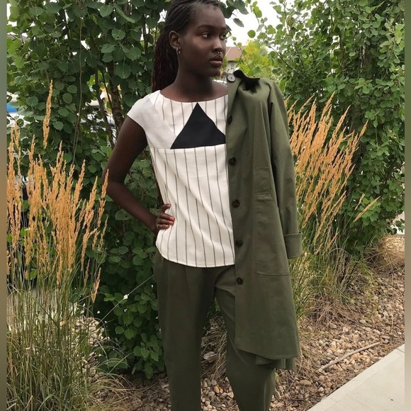 Jennifer Glasgow Oya Trench, BNWT, Large - Picture 2 of 11